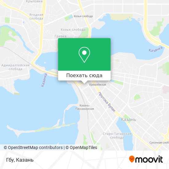 Карта Гбу