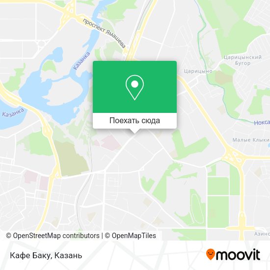 Карта Кафе Баку
