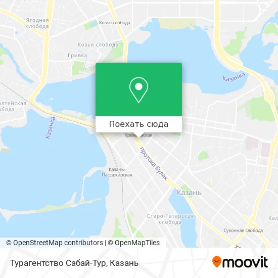 Карта Турагентство Сабай-Тур