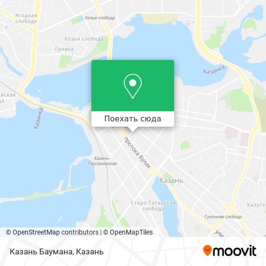 Карта Казань Баумана