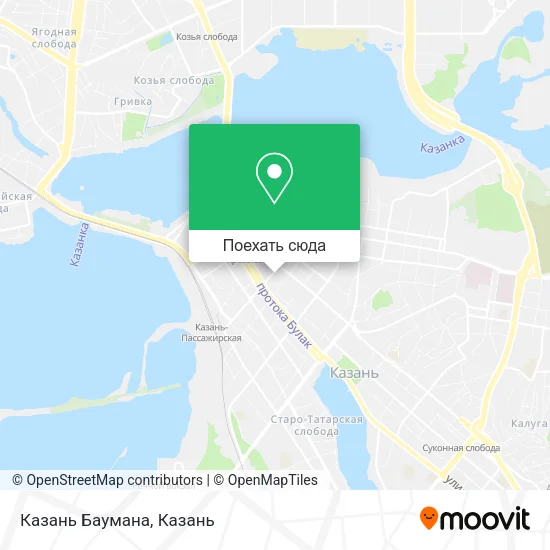 Карта Казань Баумана