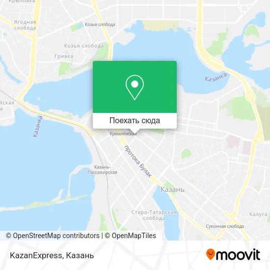 Карта KazanExpress