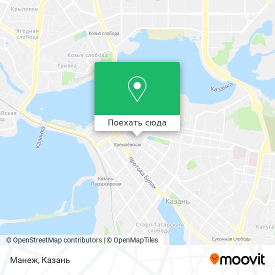 Карта Манеж