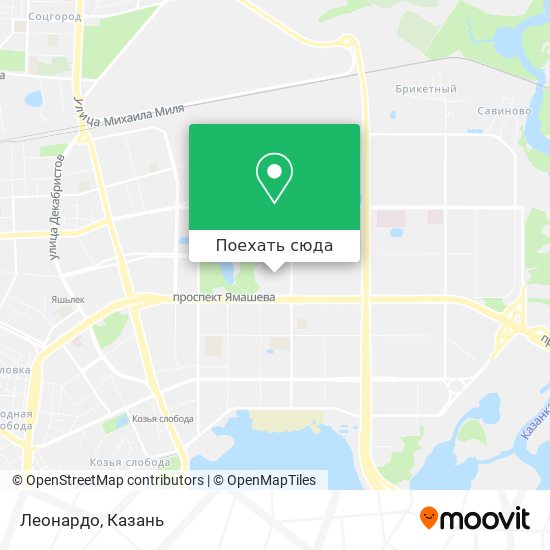Карта Леонардо