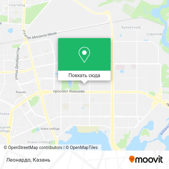 Карта Леонардо