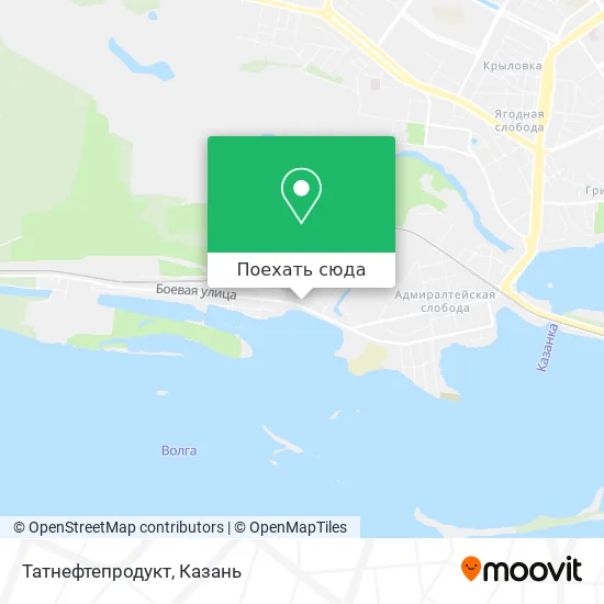 Карта Татнефтепродукт