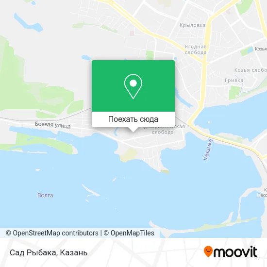 Карта Сад Рыбака