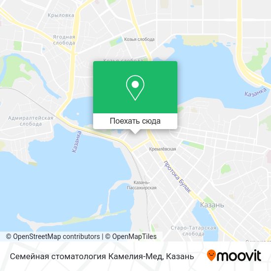 Карта Семейная стоматология Камелия-Мед