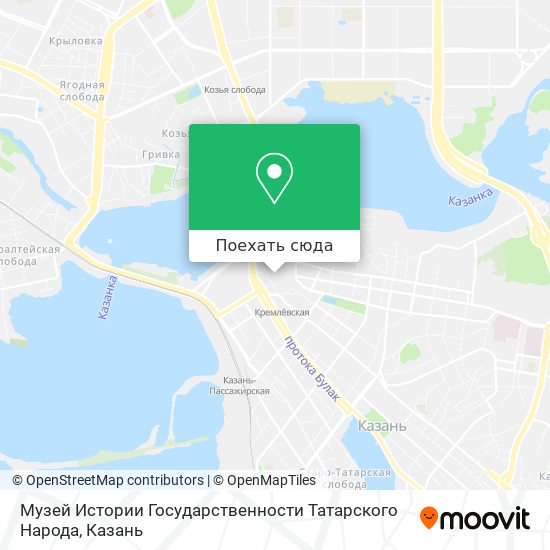 Карта Музей Истории Государственности Татарского Народа
