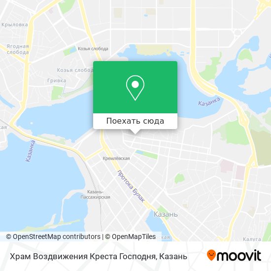 Карта Храм Воздвижения Креста Господня