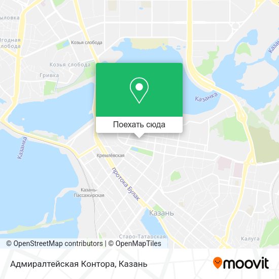 Карта Адмиралтейская Контора