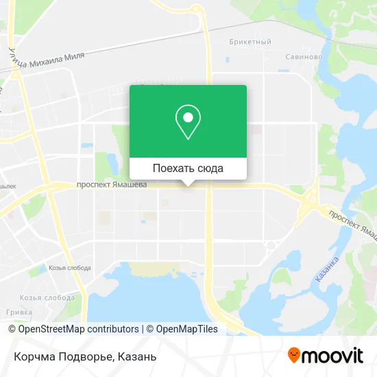 Карта Корчма  Подворье
