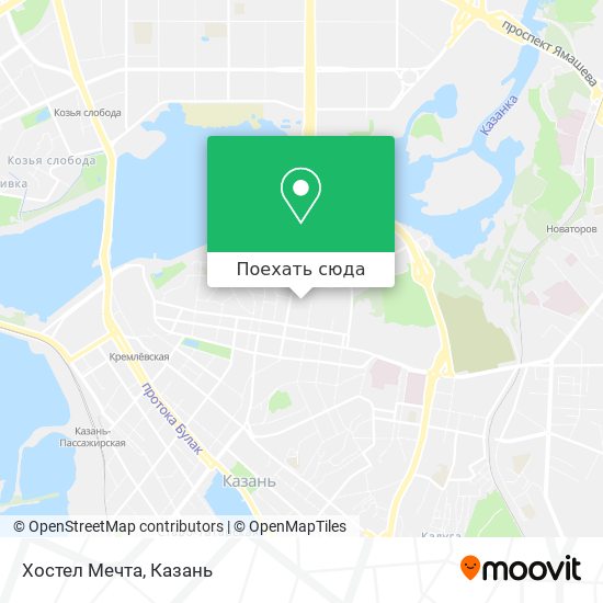 Карта Хостел Мечта