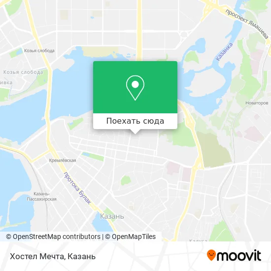 Карта Хостел Мечта