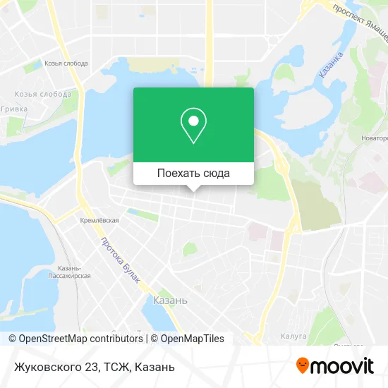 Карта Жуковского 23, ТСЖ