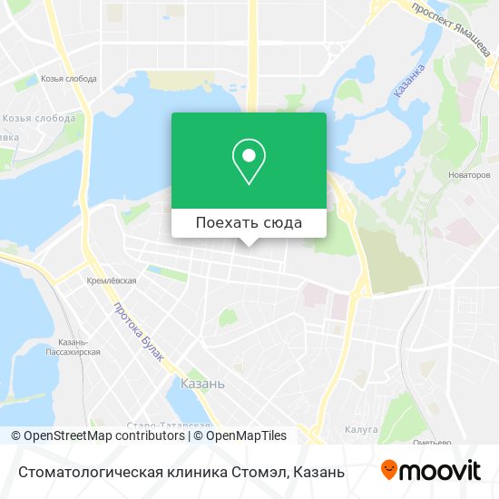 Карта Стоматологическая клиника Стомэл