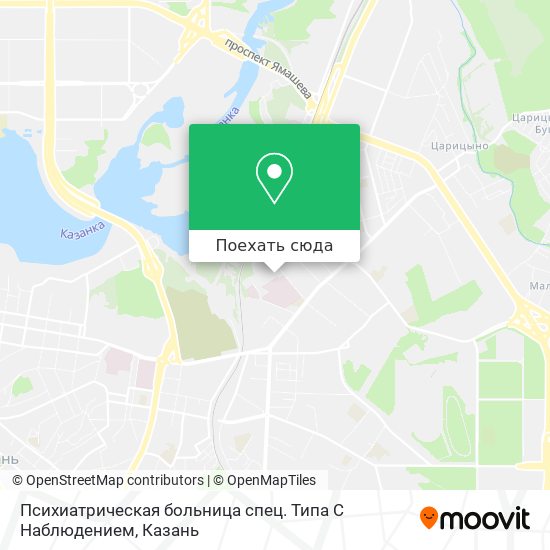 Карта Психиатрическая больница спец. Типа С Наблюдением