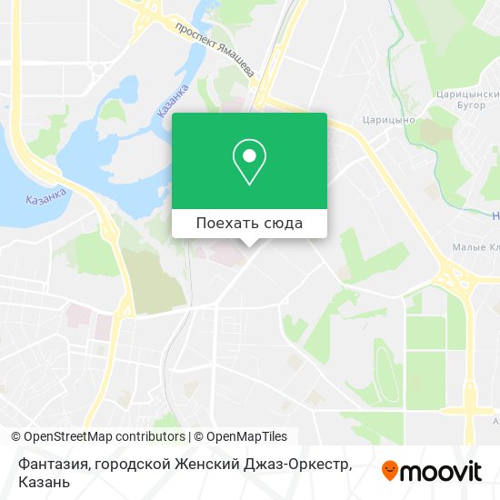 Карта Фантазия, городской Женский Джаз-Оркестр