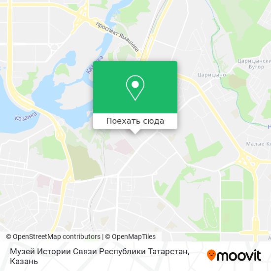 Карта Музей Истории Связи Республики Татарстан