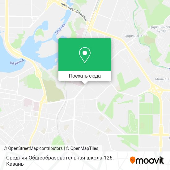 Карта Средняя Общеобразовательная школа 126