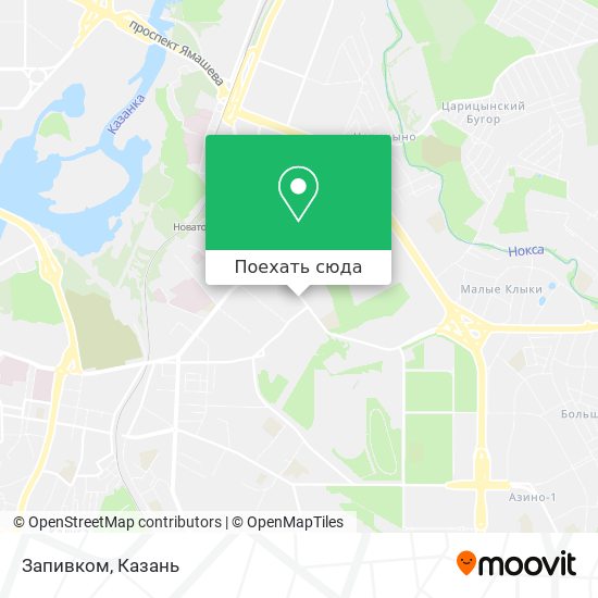 Карта Запивком
