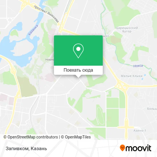 Карта Запивком