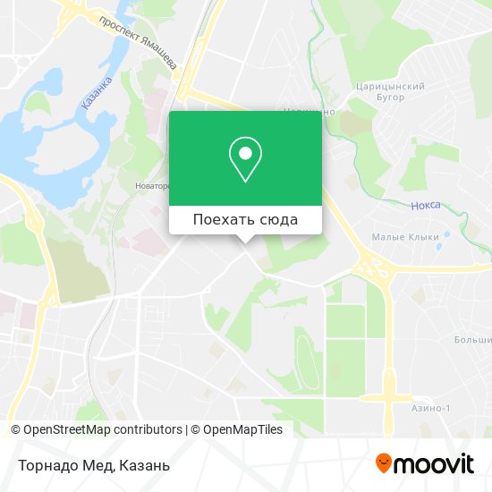 Карта Торнадо Мед
