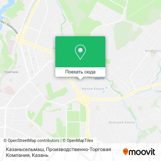 Карта Казаньсельмаш, Производственно-Торговая Компания