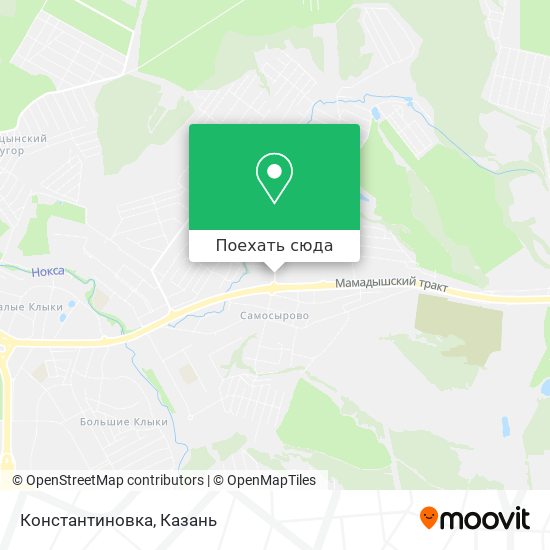 Карта Константиновка