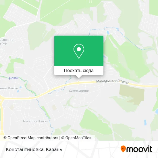 Карта Константиновка