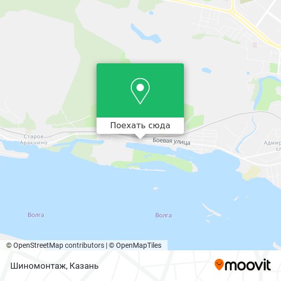 Карта Шиномонтаж