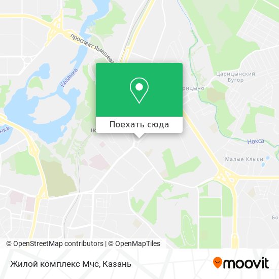 Карта Жилой комплекс Мчс