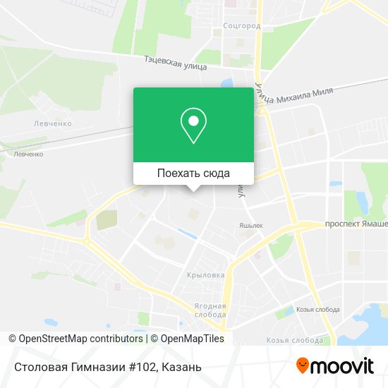 Карта Столовая Гимназии #102