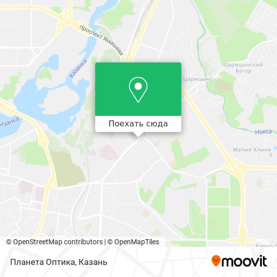 Карта Планета Оптика