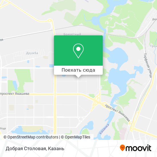 Карта Добрая Столовая
