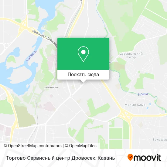 Карта Торгово-Сервисный центр Дровосек