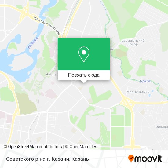 Карта Советского р-на г. Казани