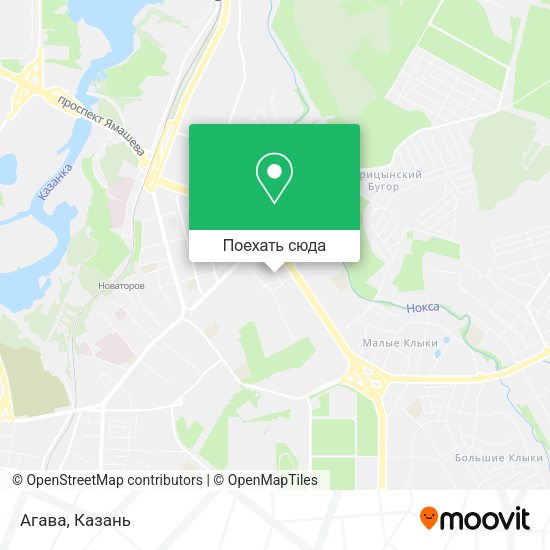 Карта Агава