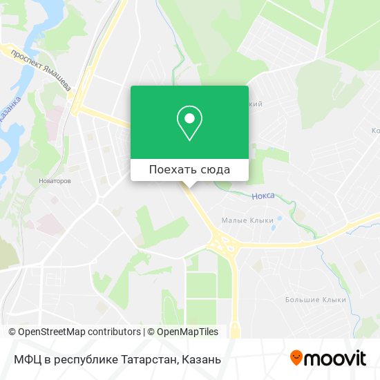 Карта МФЦ в республике Татарстан