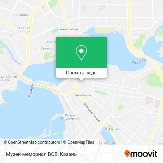 Карта Музей-мемориал ВОВ