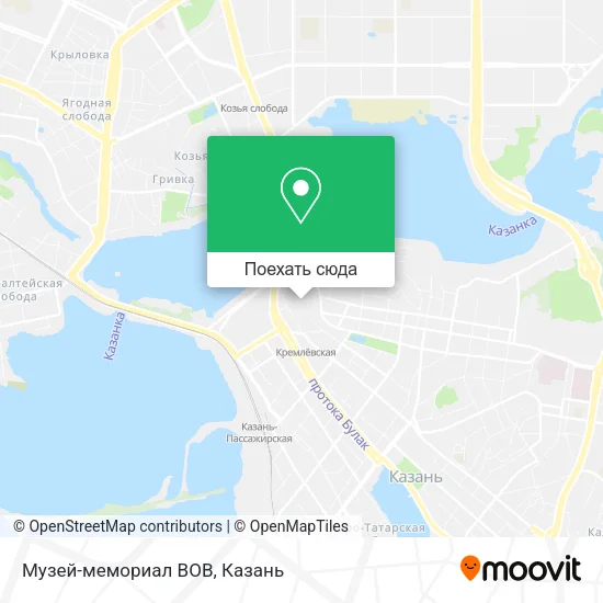 Карта Музей-мемориал ВОВ