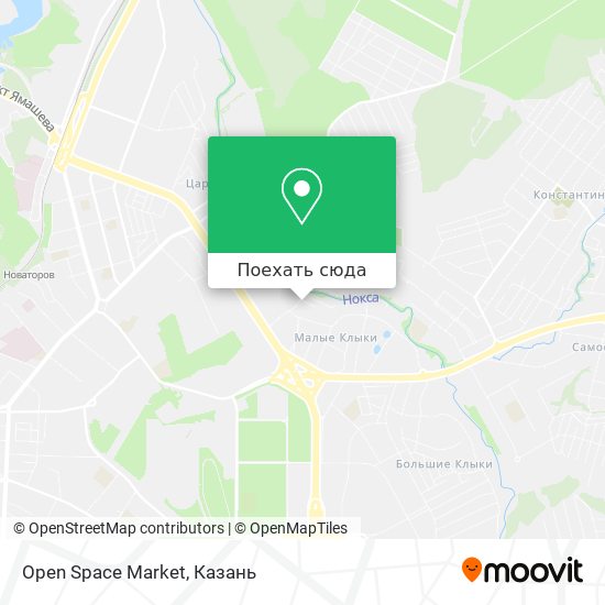 Карта Open Space Market