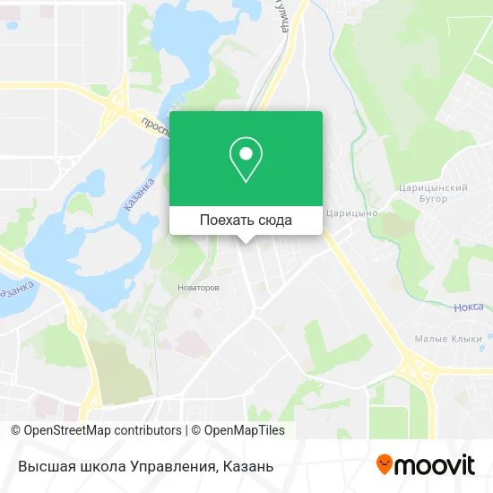 Карта Высшая школа Управления