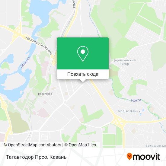 Карта Татавтодор Прсо