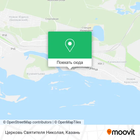 Карта Церковь Святителя Николая