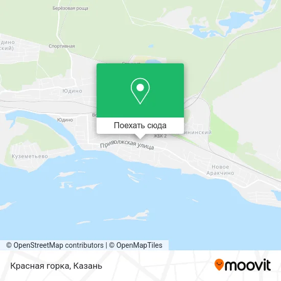 Карта Красная горка
