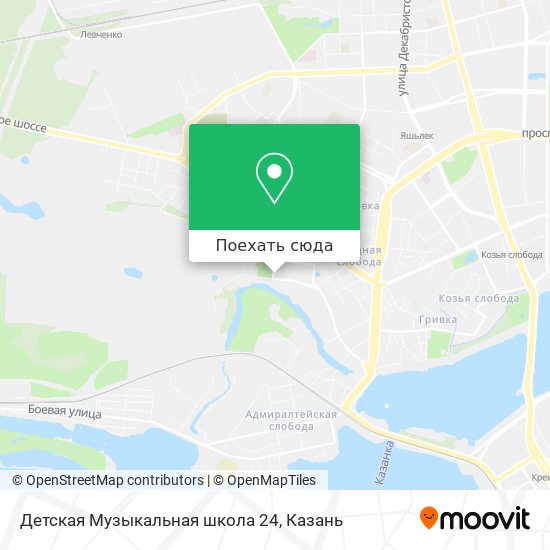 Карта Детская Музыкальная школа 24