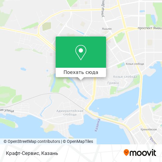 Карта Крафт-Сервис