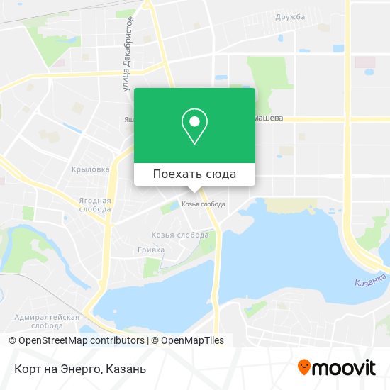 Карта Корт на Энерго