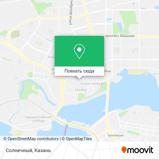 Карта Солнечный